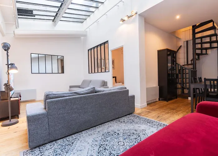 Loft 3 chambres Bastille, Marais, Père Lachaise